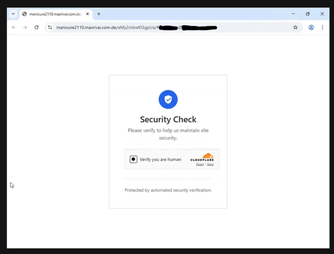 Exécution du site dans Browserling