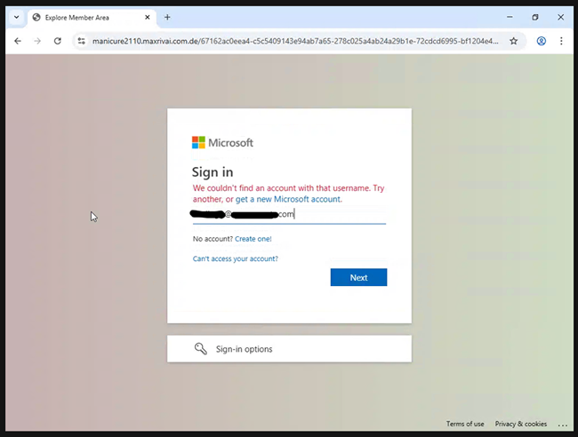 Exécution du site dans Browserling
