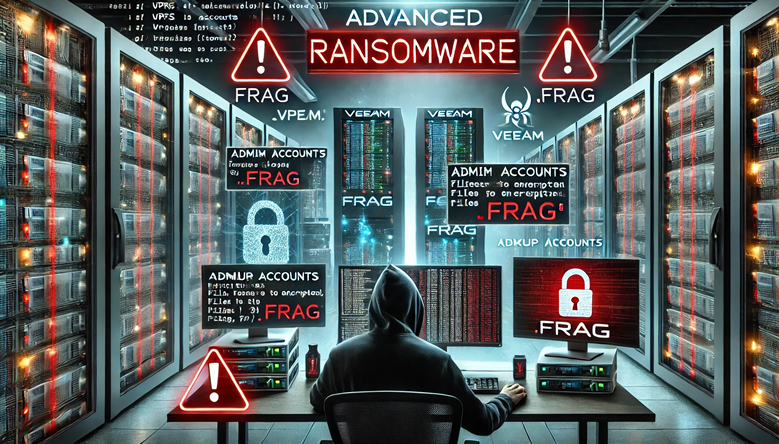 Frag Ransomware attaque Veeam