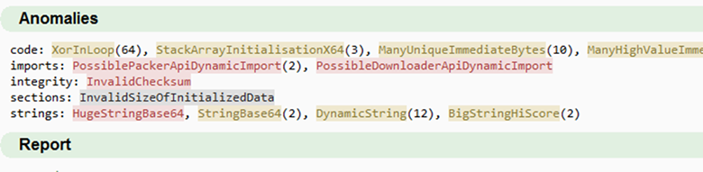 Chaîne Base64 suspecte