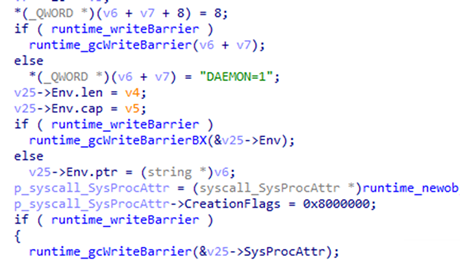 Ajout de la variable DAEMON