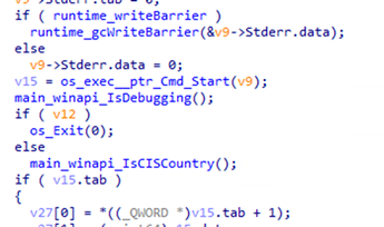 Anti-debug et géoblocage